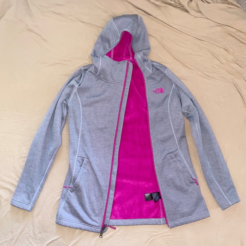 North Face Women’s Asymmetrical Fur Lined Hoodie